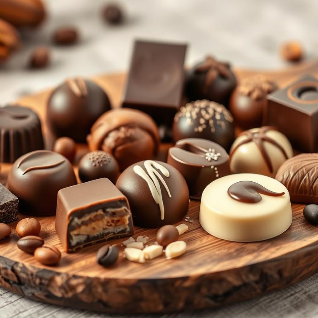 Chocolates finos produzidos com Cacau Pará, mostrando a qualidade e diversidade Chocolates finos produzidos com Cacau Pará, mostrando a qualidade e diversidade