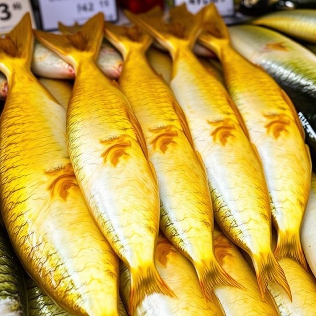 Pescada Amarela, espécie marinha muito valorizada no Pará Pescada Amarela, espécie marinha muito valorizada no Pará