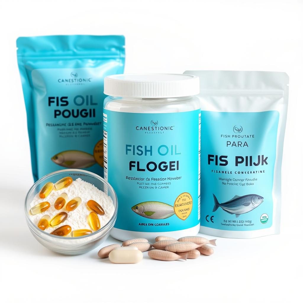 Produtos derivados de subprodutos do pescado Produtos derivados de subprodutos do pescado