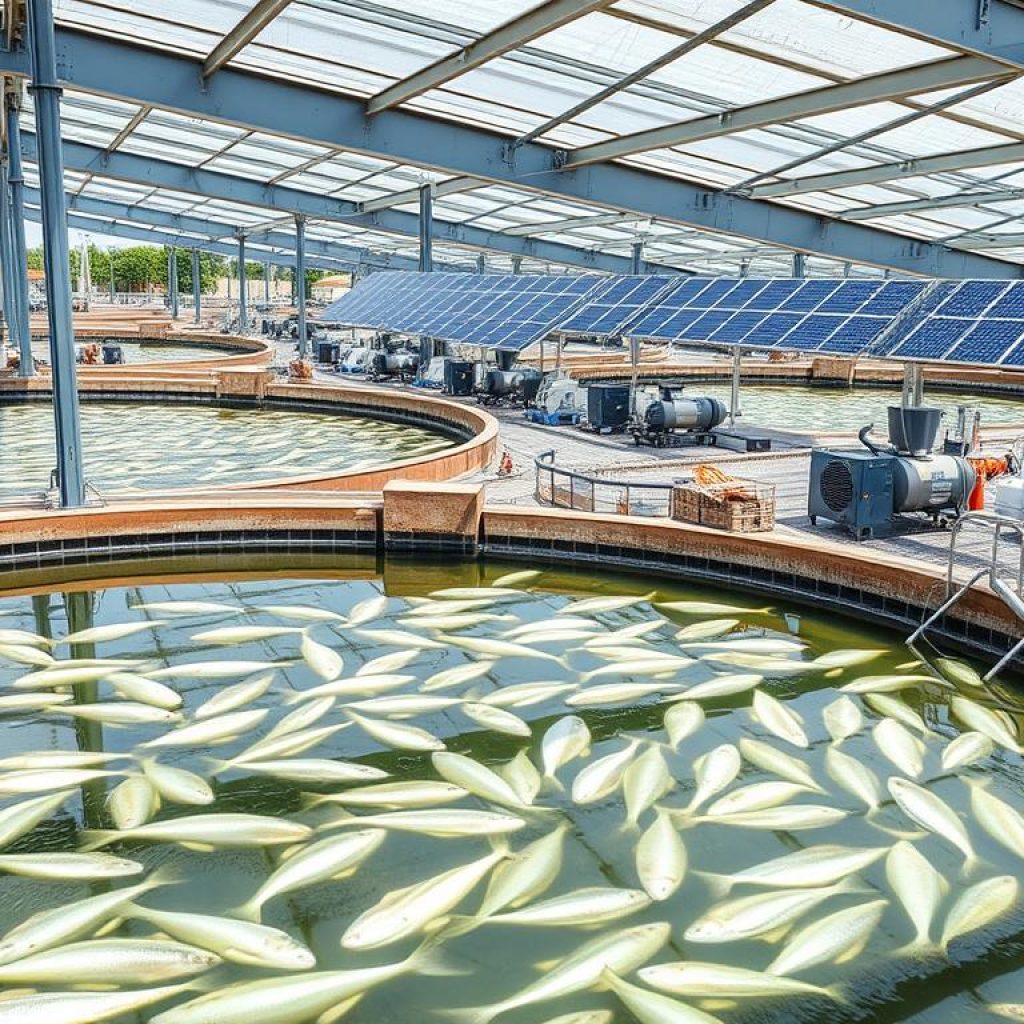 Sistema moderno de aquicultura sustentável no Pará Sistema moderno de aquicultura sustentável no Pará