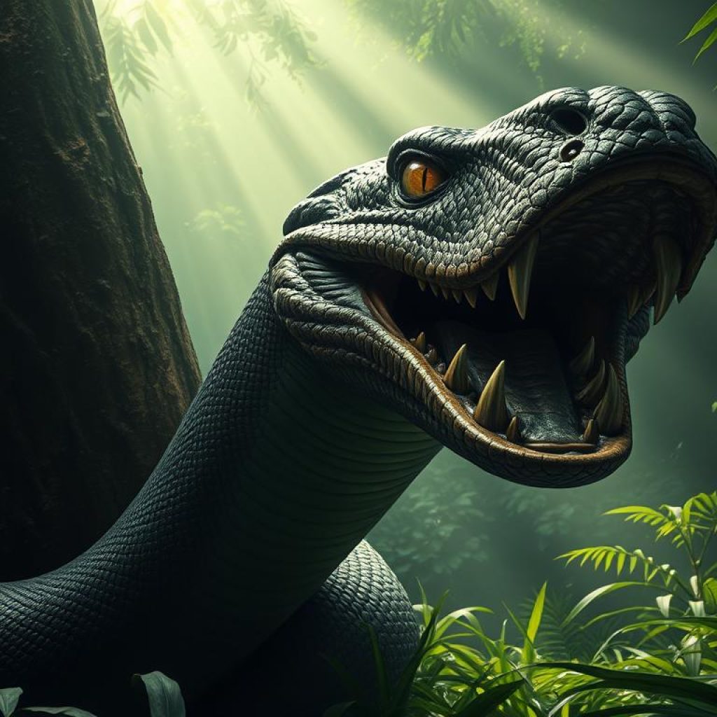 serpente na lenda indígena