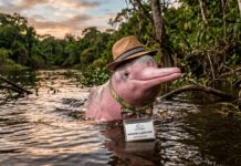 Égua, Mano! Olha o Papo Desse Bicho: A Lenda do Boto-Cor-de-Rosa e as Nossas Raízes